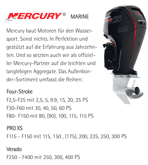 Mercury Außenborder 115 PS EFI FourStroke günstig online kaufen