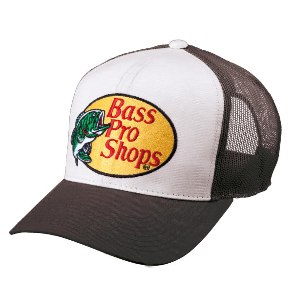 Bass Pro Shops Mesh Cap mit Logo-Stick - FARBE: SCHWARZ