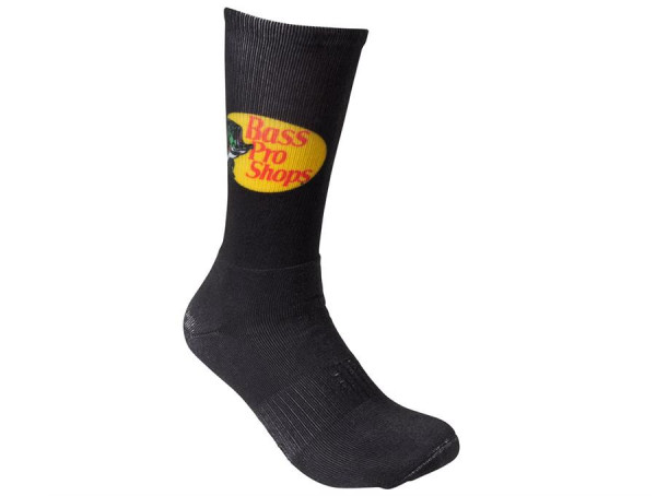 Bass Pro Shops Socke, SCHWARZ